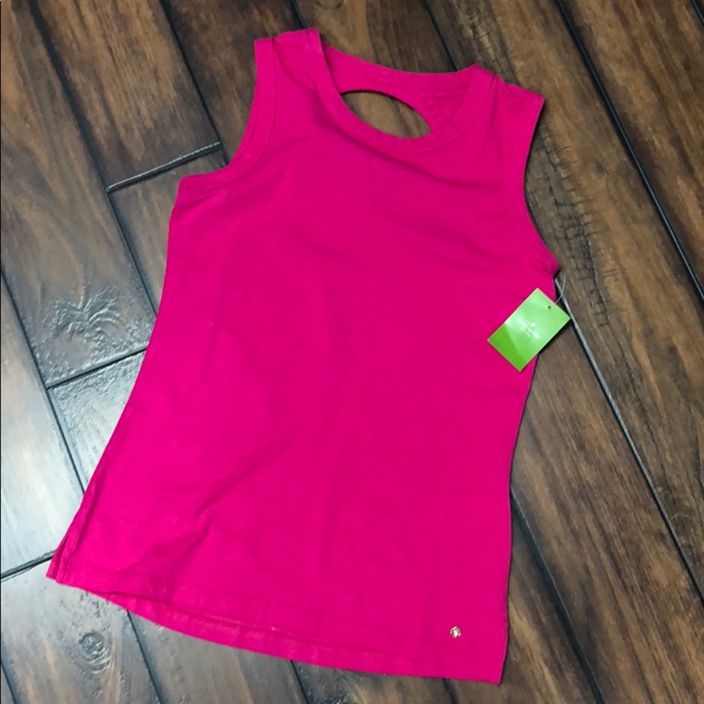 Kate Spade Sleeveless Fitted Tee: In Full Bloom